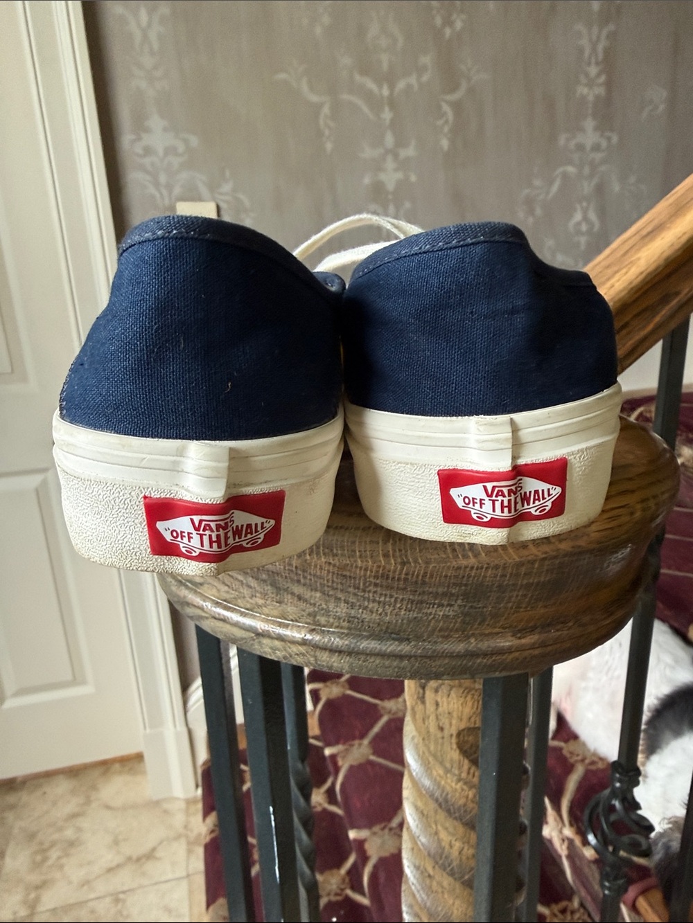 VANS ladies SF retro sneaker size 8 1/2 very good condition men’s size 7 - Picture 5 of 11